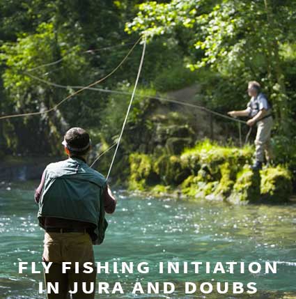 Fly fishing initiation in Jura and Doubs
